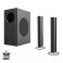 SOUNDBAR CRYSTAL AUDIO CASB 240 HD ΜΕ R/C 2-ΙΝ-1 BLACK 240W